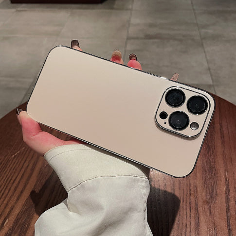 Metal Four-corner Pad For Iphone17promax Phone Case Ultra-thin Frameless Lens Protective Cover