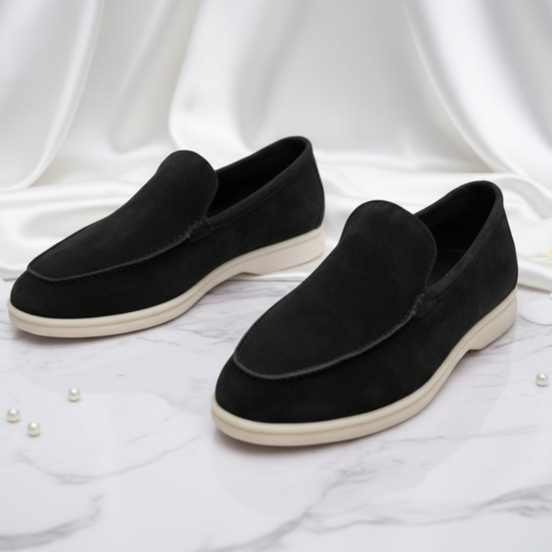 Men’s Loafers Summer Casual Frost Flat Shoes Slip-on Driving Shoes