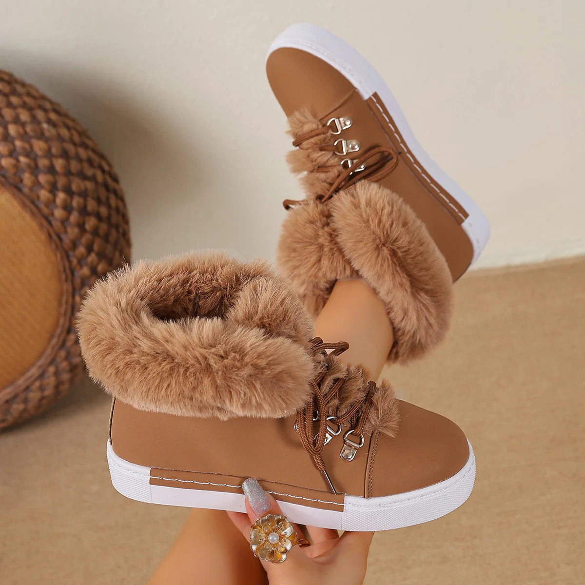Ayrenix™ Chic Winter Ankle Boots