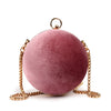 Velvet ball shoulder bag - Paternora