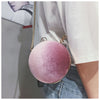Velvet ball shoulder bag - Paternora
