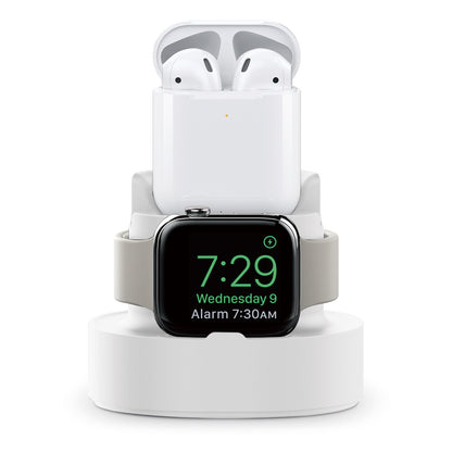 Watch Charging Stand, Charging Base, Silicone Charging Base In One