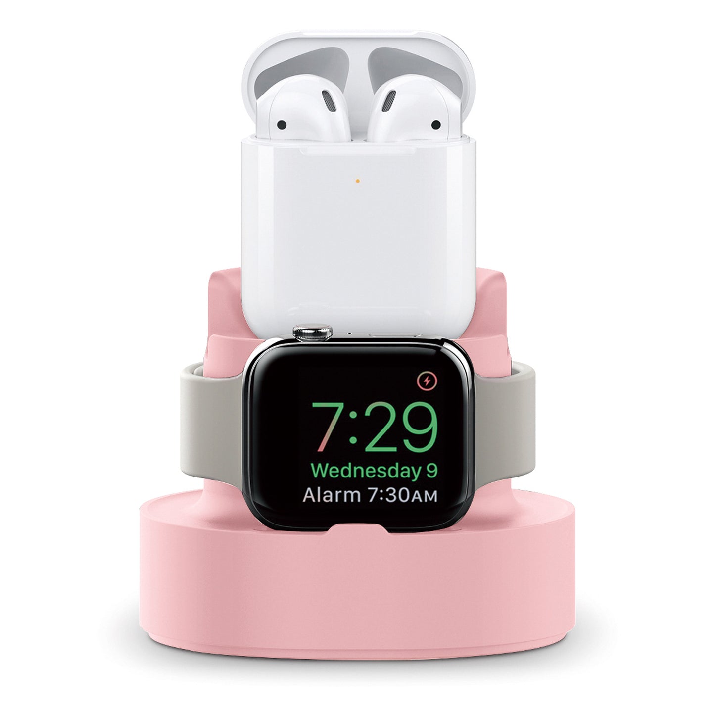 Watch Charging Stand, Charging Base, Silicone Charging Base In One