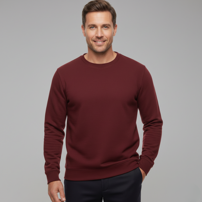 Essential Crewneck Sweatshirt | Men’s Soft Fleece Pullover