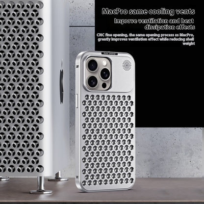 Fashion Aluminum Alloy Heat Dissipation Metal Phone Case