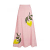 Casual Flower Embroidered Skirt Suit - Paternora