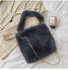 Plush women bag handbag - Paternora