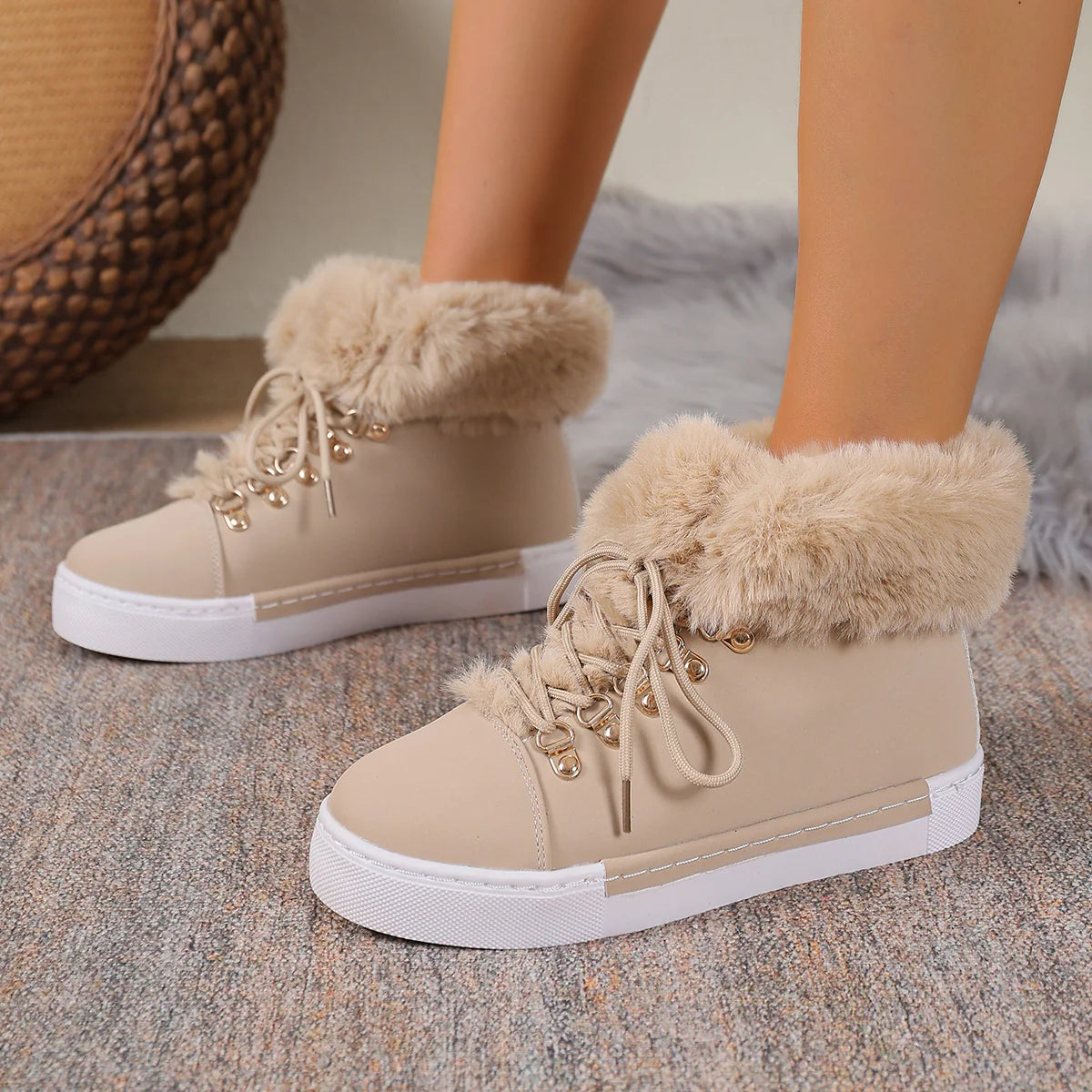 Ayrenix™ Chic Winter Ankle Boots