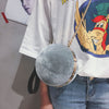 Velvet ball shoulder bag - Paternora