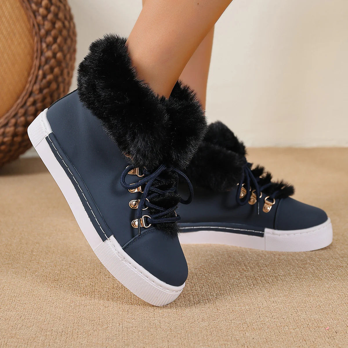 Ayrenix™ Chic Winter Ankle Boots