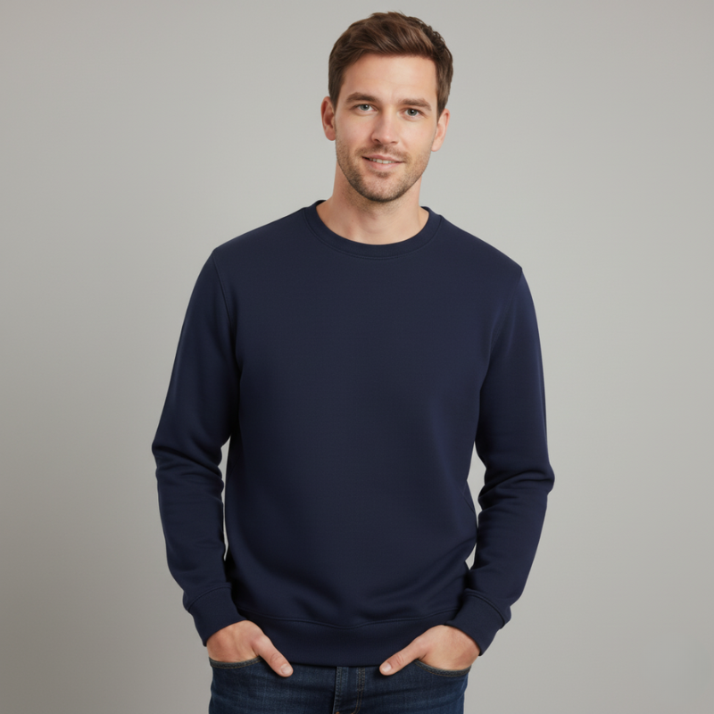 Essential Crewneck Sweatshirt | Men’s Soft Fleece Pullover