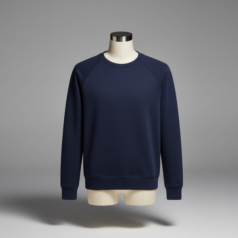 Essential Crewneck Sweatshirt | Men’s Soft Fleece Pullover - Blue / 3XL