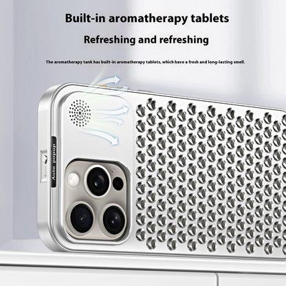 Fashion Aluminum Alloy Heat Dissipation Metal Phone Case