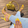 women heel-strap sandals - Paternora