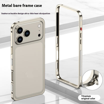 Seahorse Buckle Frame Heat Dissipation Phone Case