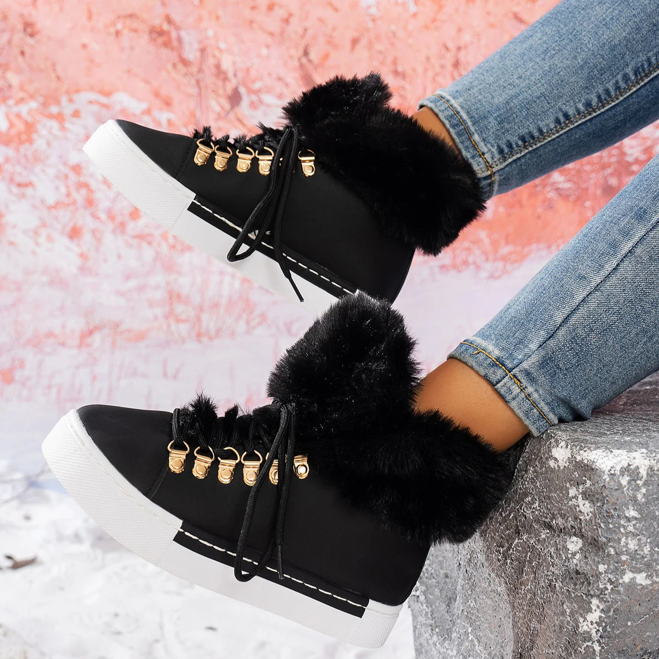 Ayrenix™ Chic Winter Ankle Boots