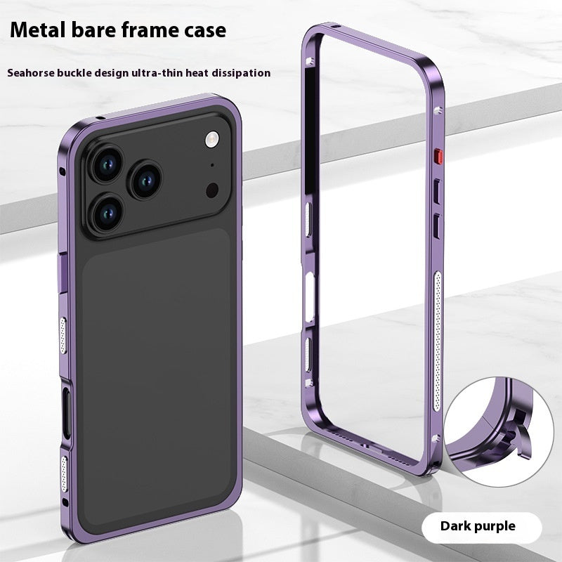 Seahorse Buckle Frame Heat Dissipation Phone Case