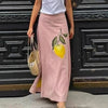 Casual Flower Embroidered Skirt Suit - Paternora