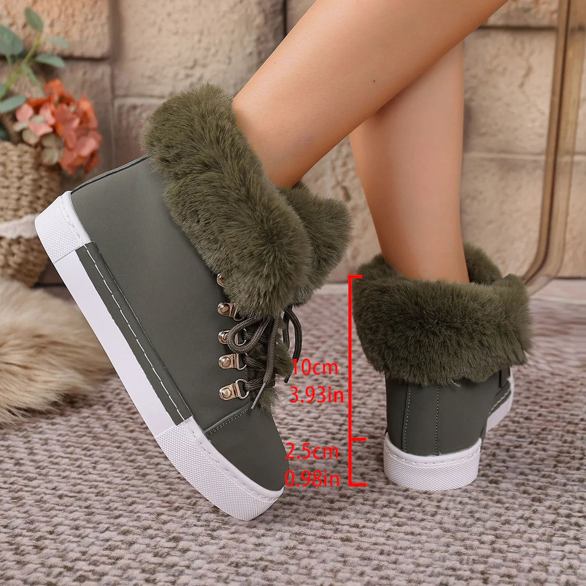 Ayrenix™ Chic Winter Ankle Boots