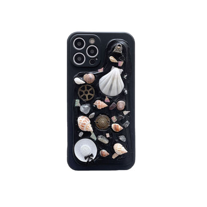 Same Style Cream Glue Shell For Phone Case New1112X Female 8plus Protective Case