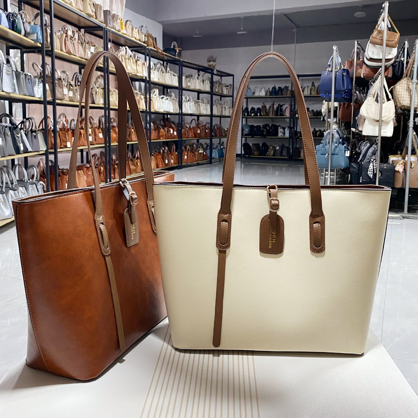 Leather Pattern Shoulder Messenger Bag Versatile High Quality Handbag