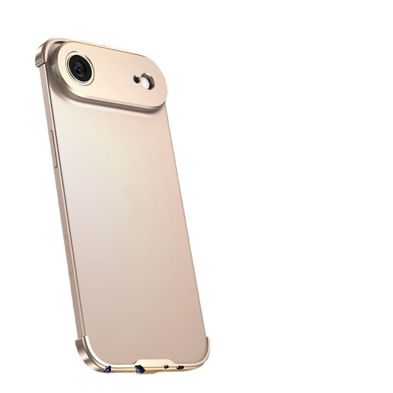 Metal Four-corner Pad For Iphone17promax Phone Case Ultra-thin Frameless Lens Protective Cover