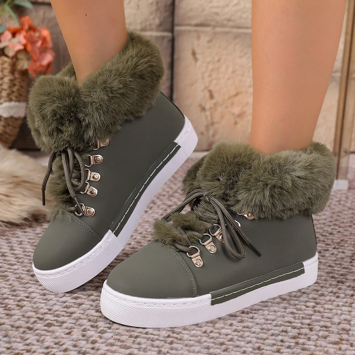 Ayrenix™ Chic Winter Ankle Boots
