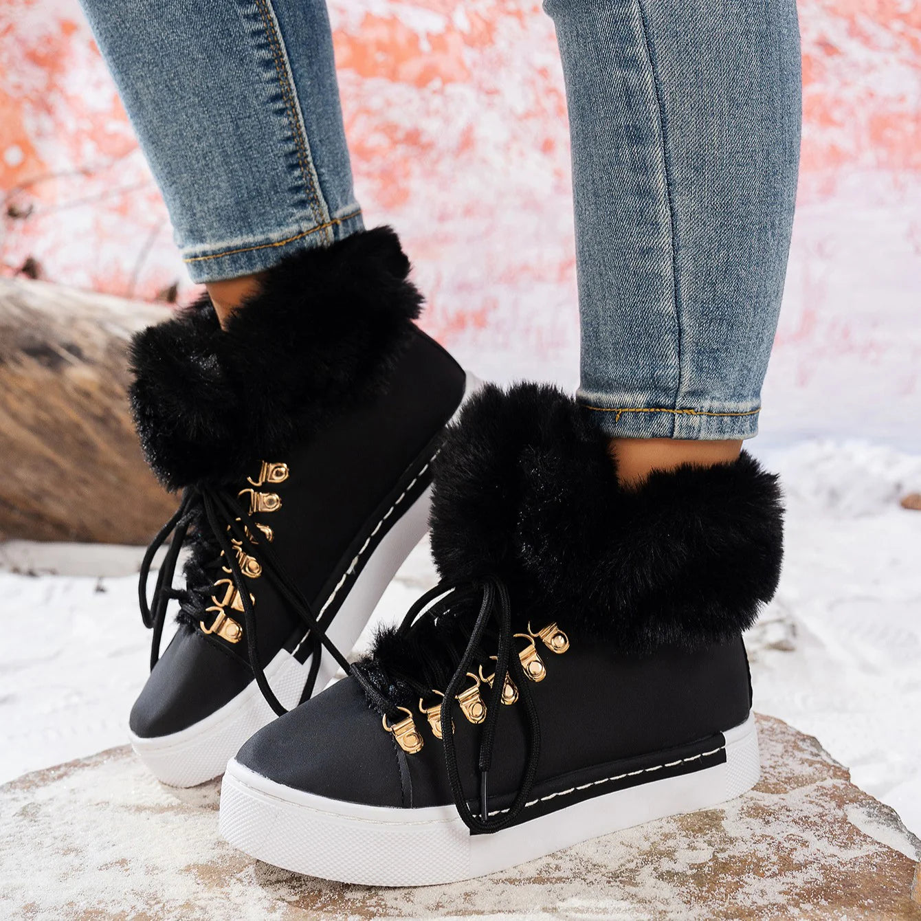 Ayrenix™ Chic Winter Ankle Boots