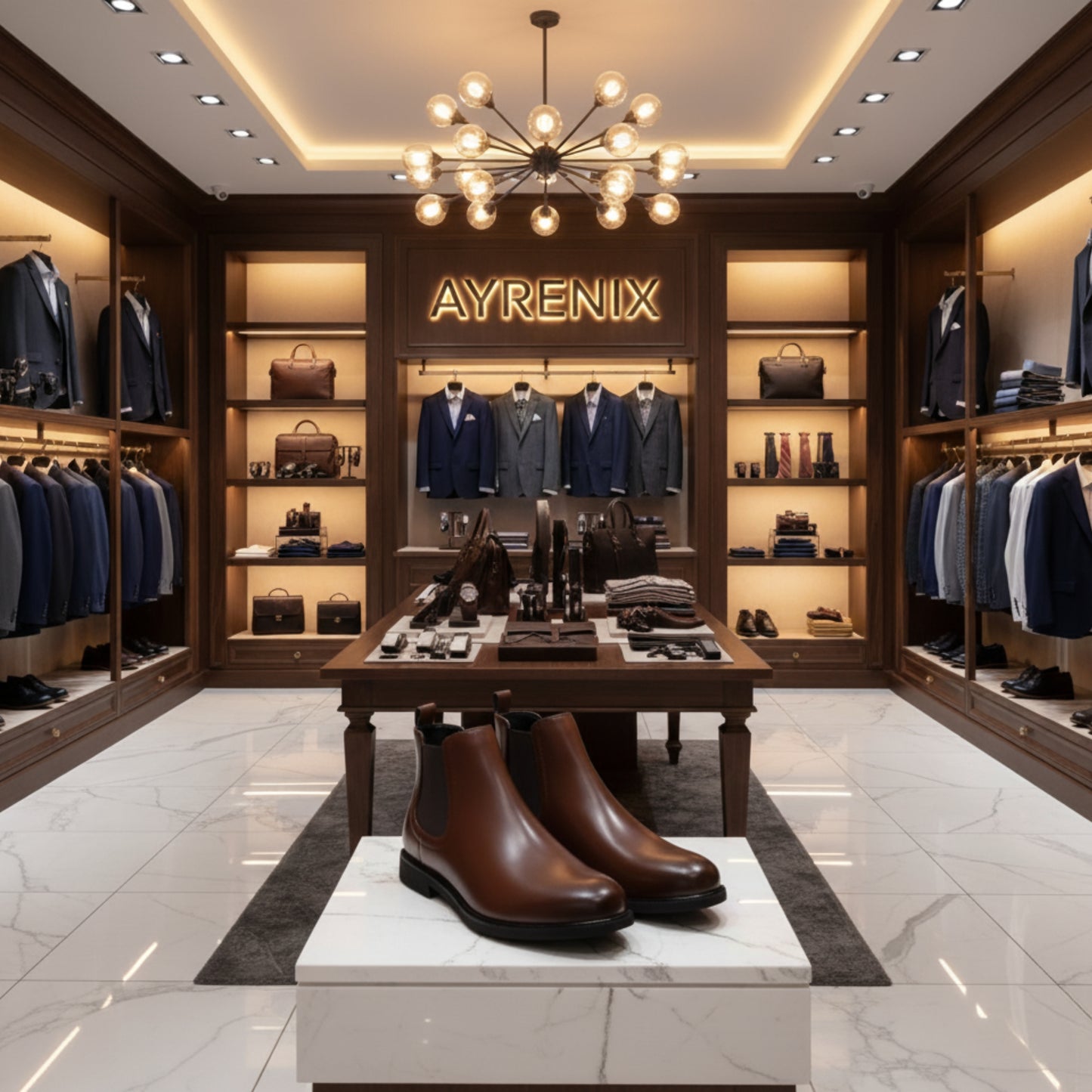 Men’s Retro PU Leather Chelsea Boots | Waterproof Slip-On Ankle Boot for Outdoor Wear