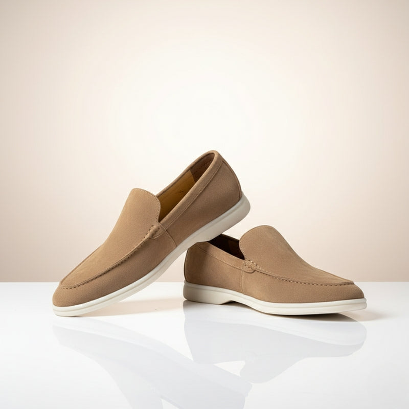 Men’s Loafers Summer Casual Frost Flat Shoes Slip-on Driving Shoes