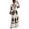 Trendy Printed Short-Sleeve Jumpsuit - Paternora