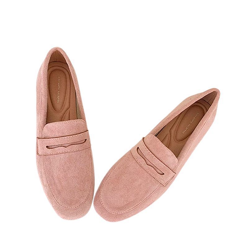 Flat Shoes Matte Fashion Comfortable And Non-slip One Pedal Loafer