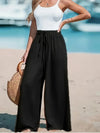 Fashion Fake Drawstring Wide-Leg Pants for Women - Paternora