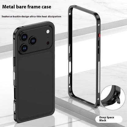 Seahorse Buckle Frame Heat Dissipation Phone Case