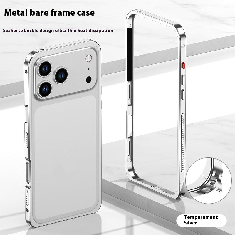 Seahorse Buckle Frame Heat Dissipation Phone Case