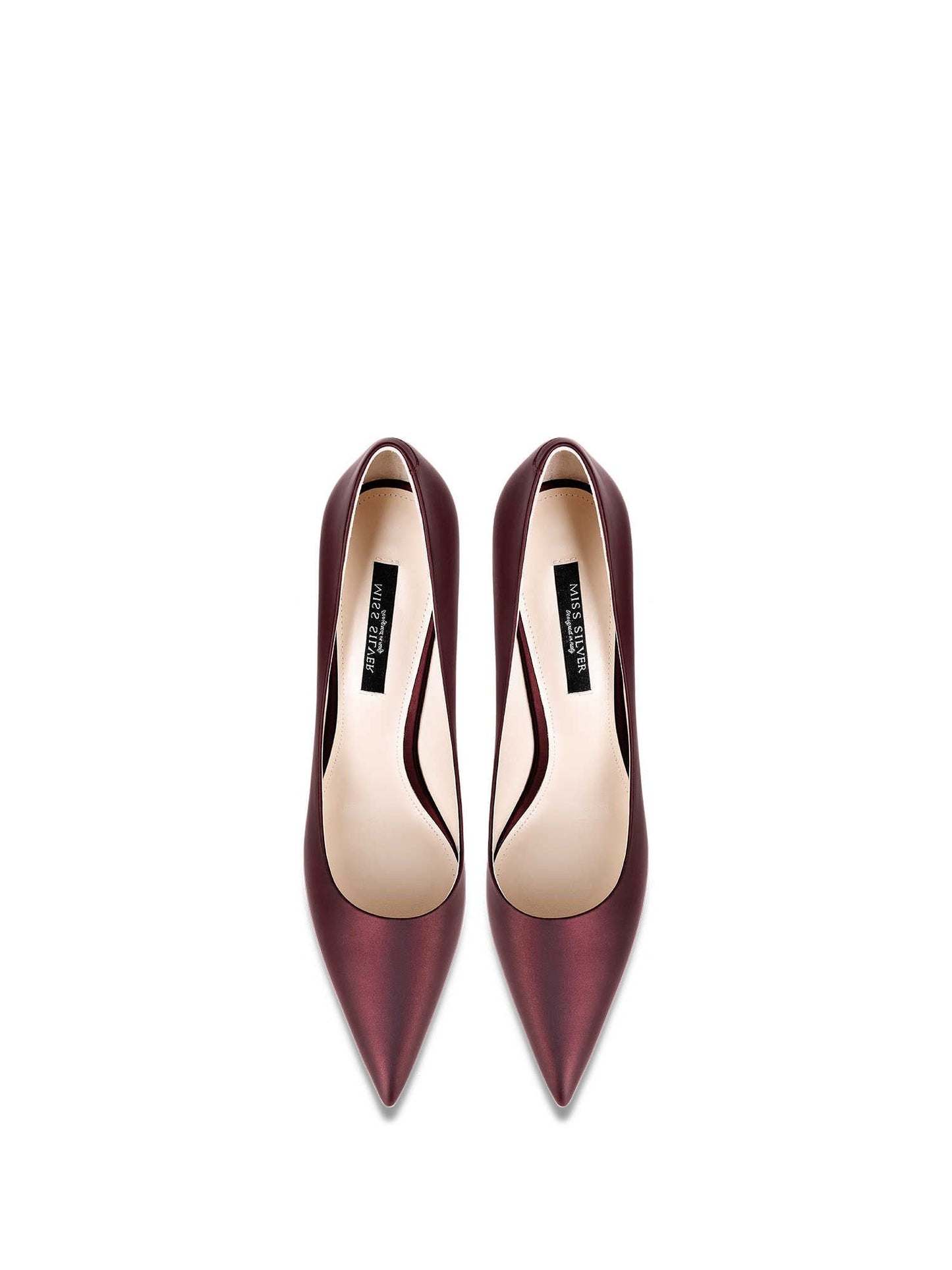 Pointed High Heels Women’s Stiletto Heel Leather Pumps