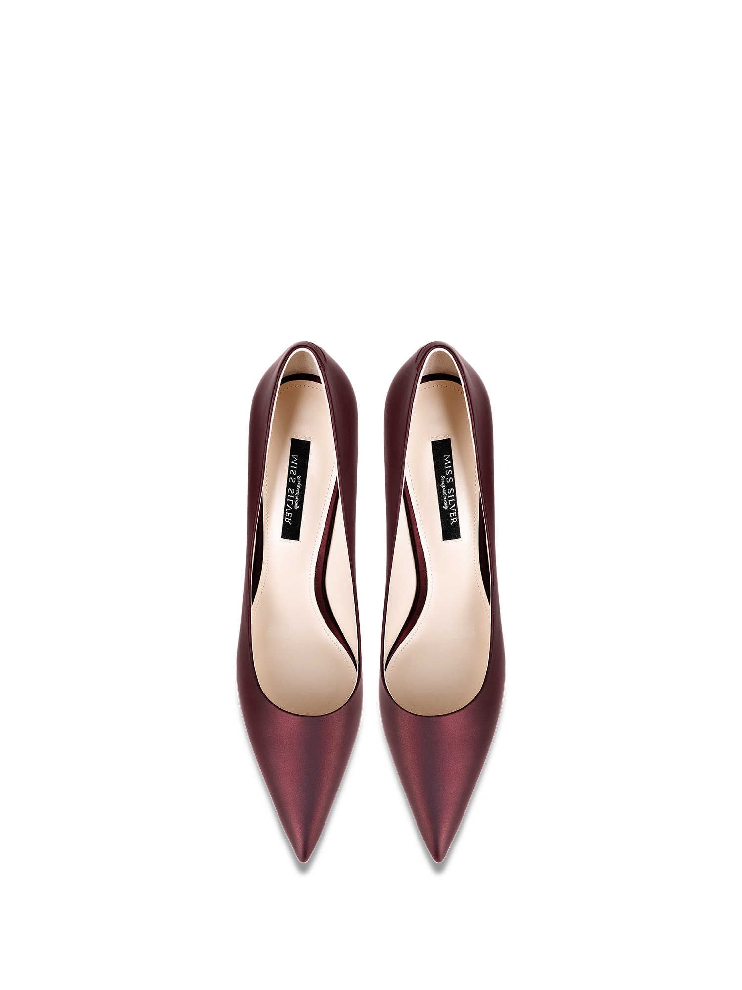Pointed High Heels Women’s Stiletto Heel Leather Pumps
