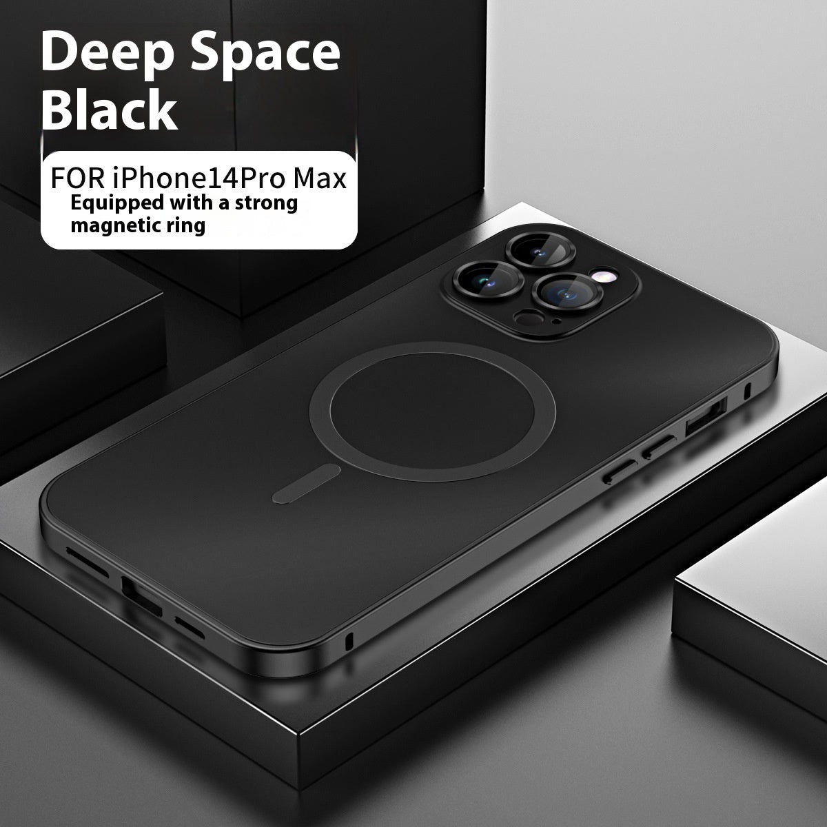 Metal Aluminum Alloy Frame Magnetic Phone Case