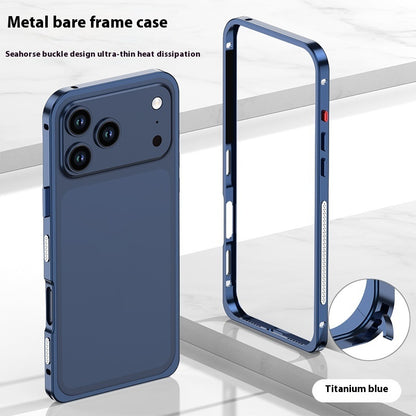 Seahorse Buckle Frame Heat Dissipation Phone Case